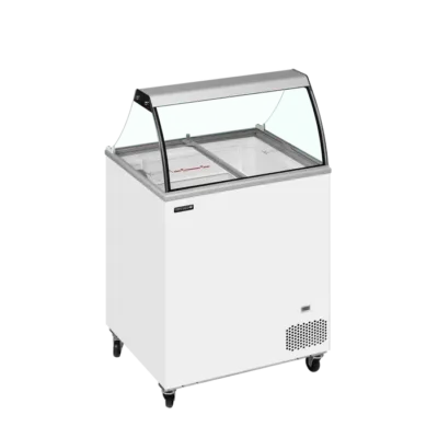 Vitrina para Helados con Mostrador - 155 Litros