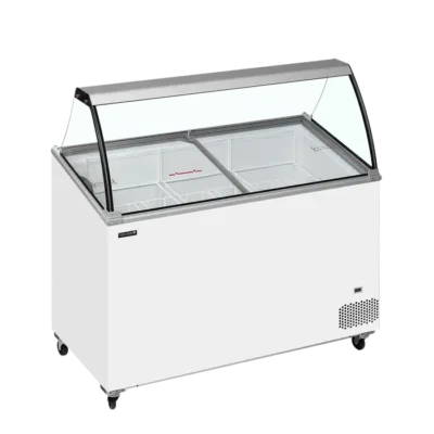 Vitrina para Helados con Mostrador - 310 Litros