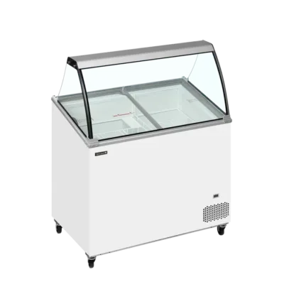 Vitrina para Helados con Mostrador - 230 Litros